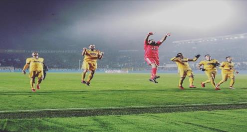 يوفنتوس يفوز بهدف نظيف على أتالانتا في ذهاب نصف نهائي كأس إيطاليا